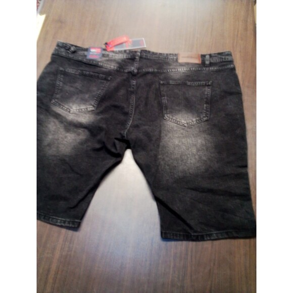 Men's phat Farm Dark Distressed Black Shorts Size 46 New With Tags - Picture 6 of 13